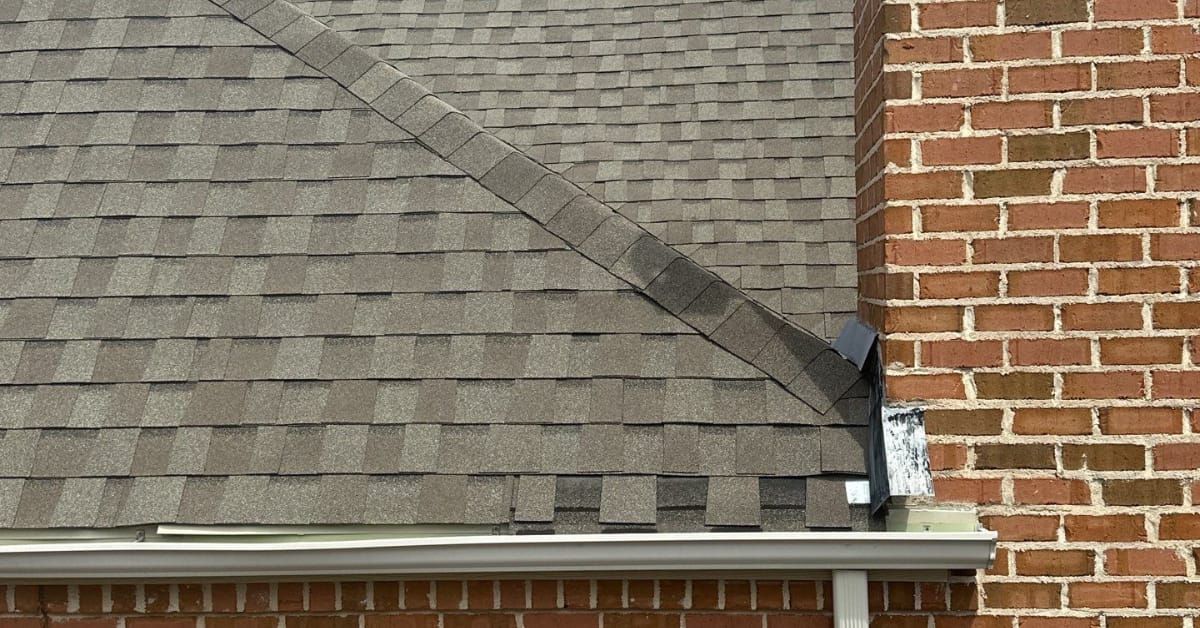 Residential roof replacement by DFW Roofers in Plano, Texas, highlighting roof damage